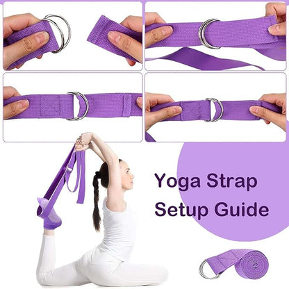 Pilates Ring and Ball Set with 8 Resistance Bands Non Slip Pilates Socks 9 in Exercise Ball Arm Exerciser for Legs Arms and Thighs Yoga Accessories for Women at Home Workout Equipment