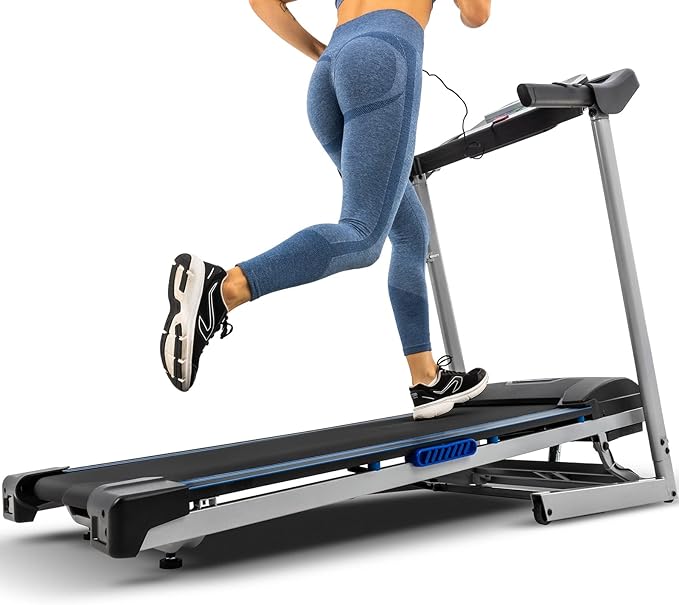 XTERRA Fitness Premium Folding Smart Treadmill, Compact Design, 250+ LB Weight Capacity, Powerful Motor, XTERRA+ Fitness App Included with Purchase