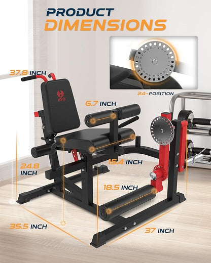 HVO Leg Curl Machine Extension - Leg Extension