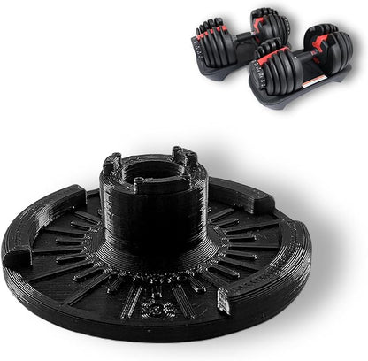 NEW More Durable Design Replacement Disc #3 for Nautilus/Bowflex 552 SelectTech Adjustable Dumbbells Series 2. Steel Pin Reinforced. 3D printed from durable PETG plastic., Black