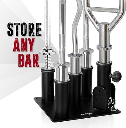 Yes4All T Bar Row Platform, Landmine Attachment for Barbell fits 1” Standard Bar & 2” Olympic Bar, Landmine Handle T Row