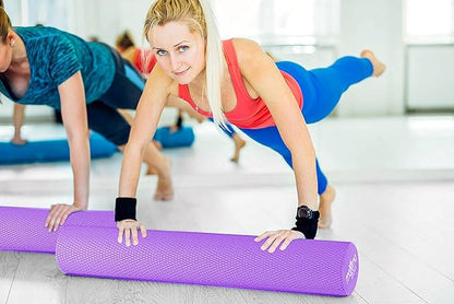 Maximo Fitness Foam Roller– 36" x 6" Exercise Rollers for Trigger Point Self Massage & Muscle Tension Relief, Massager for Back, Fitness, Physical Therapy, Exercise, Pilates and Yoga