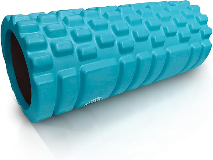 321 STRONG Foam Roller - Medium Density Deep Tissue Massager for Muscle Massage and Myofascial Trigger Point Release, with 4K eBook