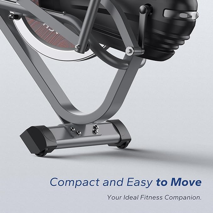 MERACH Elliptical Machines for Home, 3 in 1 Cardio Climber Stepping Elliptical Machine with MERACH APP Compact Elliptical Exercise Machine, & Stair Stepper Trainer, 16-Level Magnetic Resistance