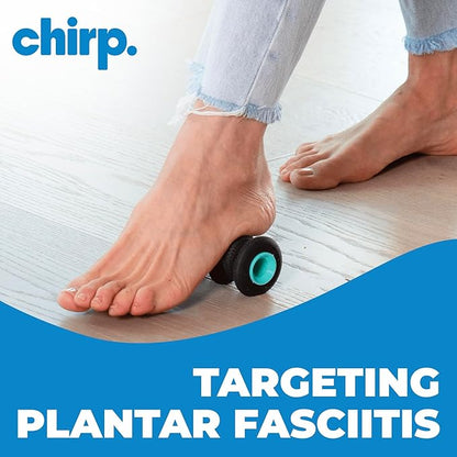 Chirp Wheel XR Foot Roller - Targeted Deep Tissue Foot Massage for Plantar Fasciitis and Foot Fatigue, Arch Pain Relief, and Muscle Recovery - Mint 2"