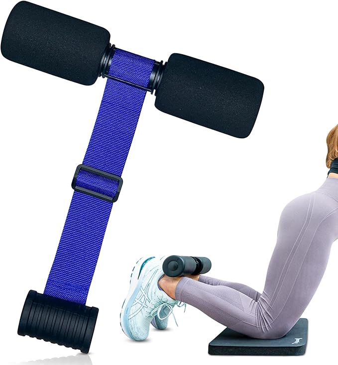 NordStick Nordic Hamstring Curl Strap - Original Nord Stick Exercise Set for Home and Travel - 5 Second Set Up