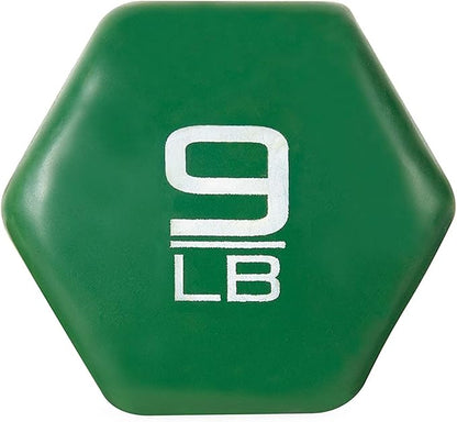 AP Barbell Vinyl Coated Dumbbell 1-15 LB