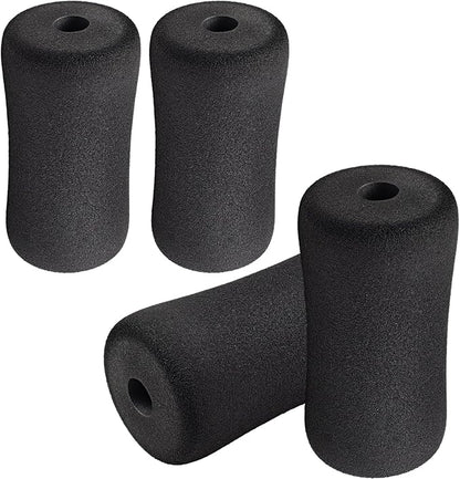 Foot Foam Pads Rollers Replacement Set for Home, Weight Bench Foam for Inversion Table Leg Tube,Sit Ups,Leg Curl Attachment/Extension