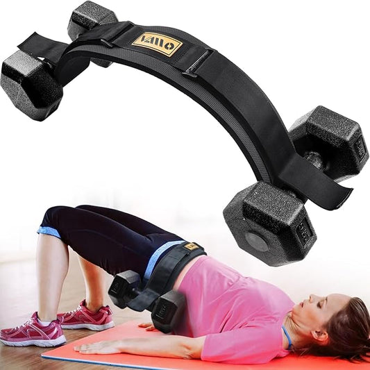 VAIIO Hip Thrust Belt for Dumbbells Kettlebells