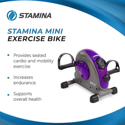 Stamina Exercise Bike with Smooth Pedal System