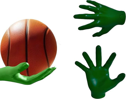 Handmade Safety Wall Mounted Basketball Display Stand Hand Shaped Ball Rack Storage with Screws wallmounted Handheld Display Stand Suitable for Basketball and Football