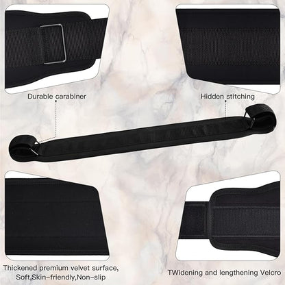 Hip Thrust Belt, Easy to Use with Dumbbells, Heavy, Kettlebells, Booty Belt for Hip Thrust, Slip-Resistant Padding for the Gym and Home Workouts