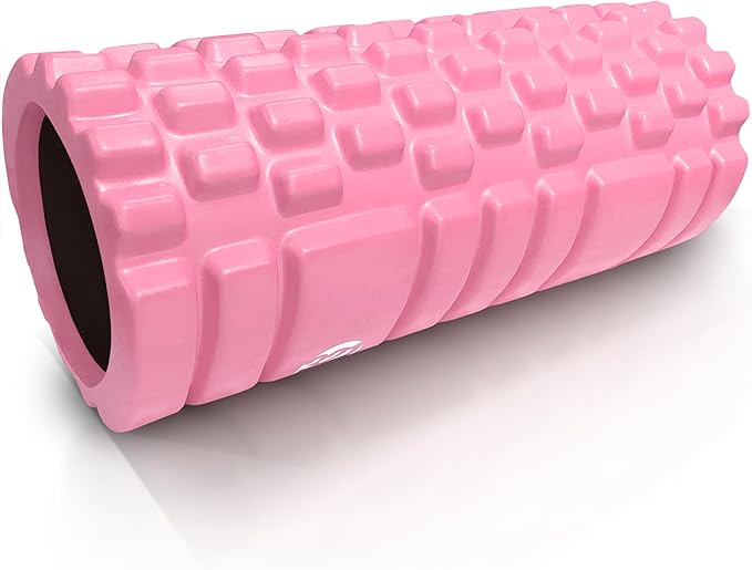 321 STRONG Foam Roller - Medium Density Deep Tissue Massager for Muscle Massage and Myofascial Trigger Point Release, with 4K eBook