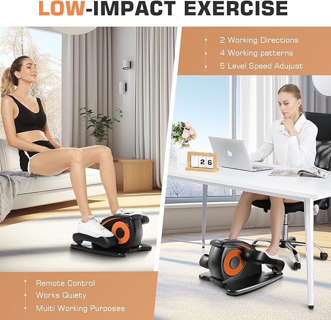 ANCHEER Under Desk Elliptical Machine