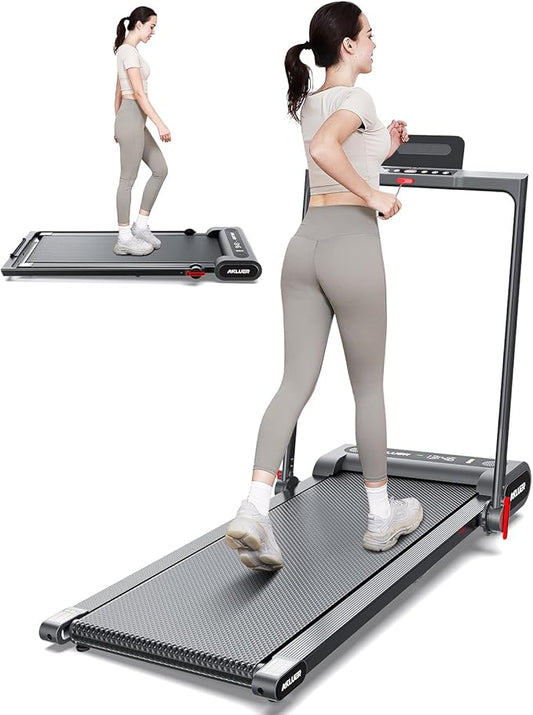 Walking Pad 4 in 1 Treadmill for Home, 2.5HP Under Desk Treadmill with Remote Control, Desk Treadmill up to 3.8 MPH Speed, Jogging Walking Treadmill for Small Space Home Fitness