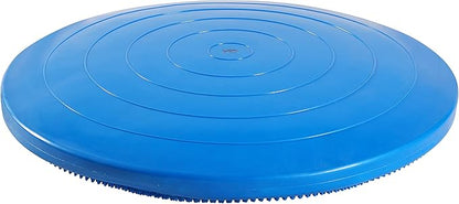 JFIT Inflatable Balance Disc - 13" or 26" Large Wobble Cushion Trainer - Durable Exercise Balance Pad for Coordination, Stability, and Core - Home, Gym, and Pet Training