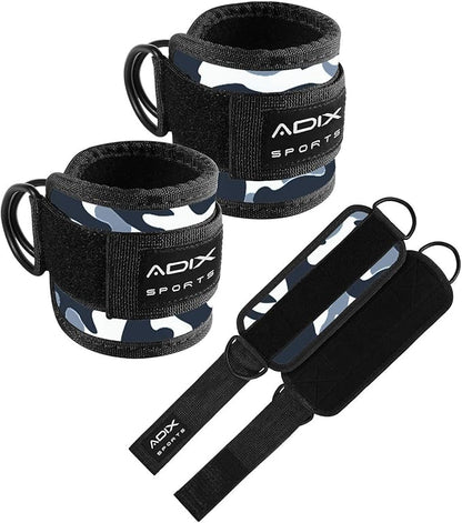 Pair of Ankle Straps for Cable Machines Padded