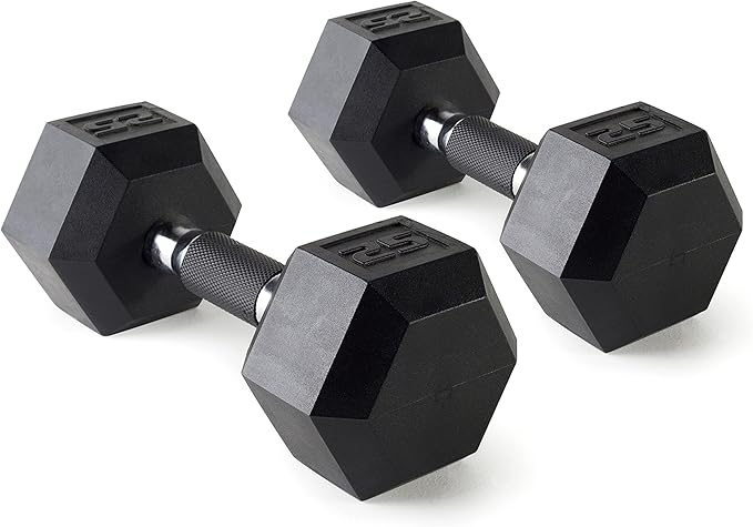 CAP 50 lbs Coated Dumbbell Set | Multiple Styles