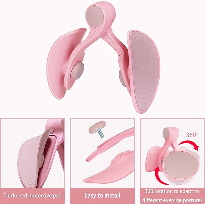 Pelvic Floor Muscle and Inner Thigh Master kegel Exerciser Toner for Women and Man, Leg Workout Exercise Equipment Device HIPS Pelvis Buttock Trainer abductor Machine kegal excersize Toner