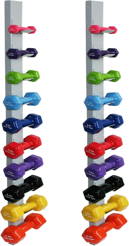 CanDo Vinyl Coated Dumbbells