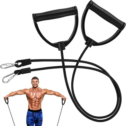 IMIKEYA Resistance Bands: 1 Pair Stepper Resistance Band Fitness Exercise Bands with Handles Fitness Bands Pull Ropes Exercising Bands Resistance Bands for Workout Strength Training at Home