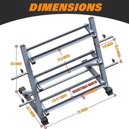 Balelinko Dumbbell Rack Stand，Dumbbell Weight Rack