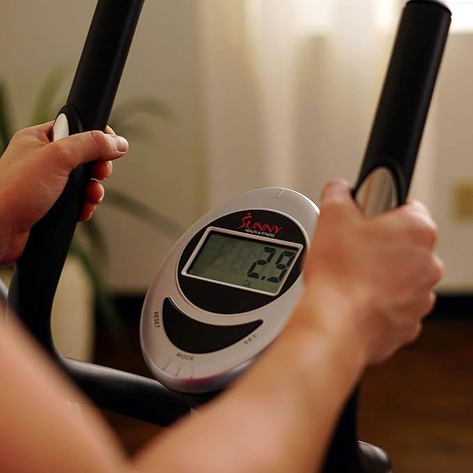 Sunny Health & Fitness Legacy Stepping Elliptical Machine