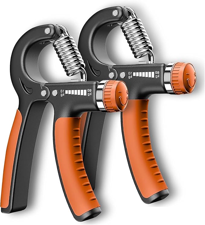 Hand Grip Strengthener, Adjustable Resistance 22-132Lbs (10-60kg),