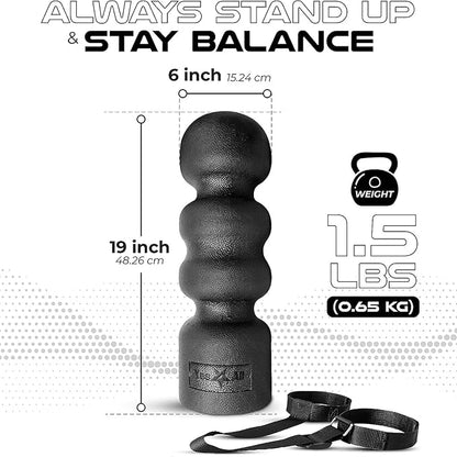 Yes4All High Density Foam Roller for Back Pain, Flexibility, Muscle Recovery, Deep Tissue, Exercise, Back, Legs & Neck Massage