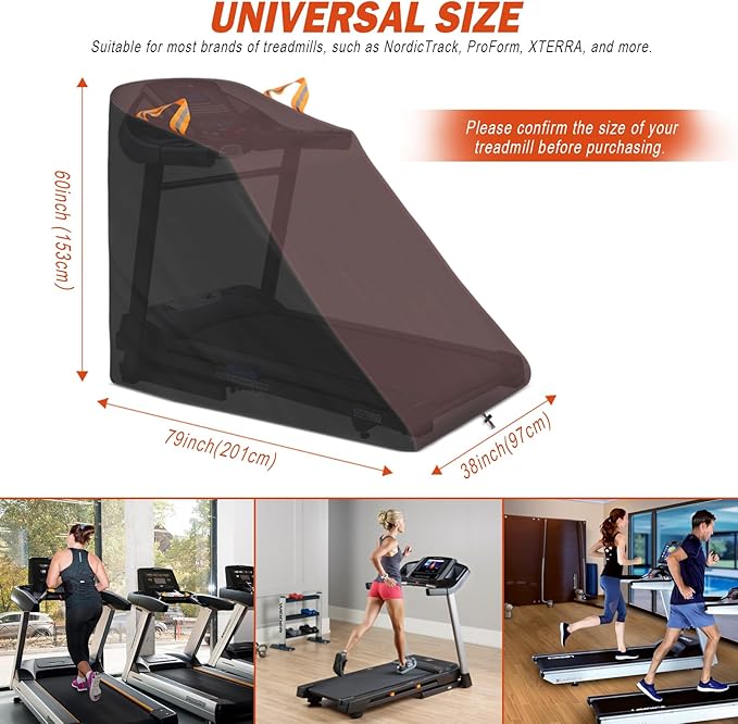 XYZCTEM Treadmill Cover Waterproof Dustproof Running Machine Cover