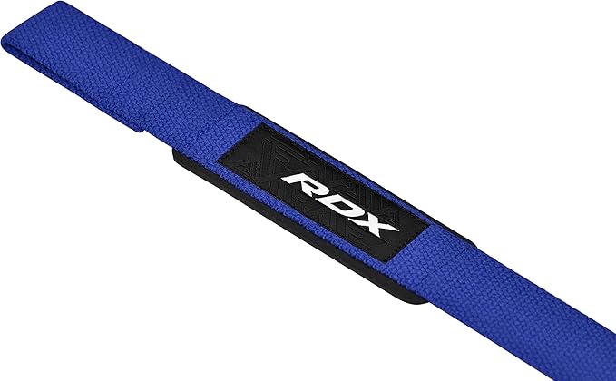 RDX Lifting Wrist Straps for Weightlifting, 5MM Neoprene Padded Anti Slip 60CM Hand Bar Support Grips, Strength Training Equipment Heavy Duty Workout Bodybuilding Powerlifting Gym Fitness, Men Women