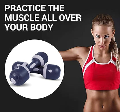 Nice C Adjustable Dumbbells Weights, Neoprene All-in-1 Options, Non-Slip, All-Purpose, Home, Gym, Office