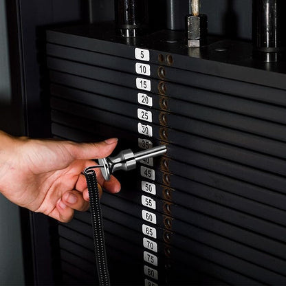 uxcell Weight Stack Pins with Pull Rope Magnetic Strength Training