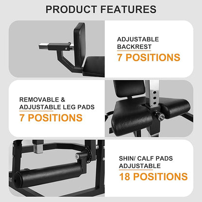 Signature Fitness Leg Extension and Curl Machine