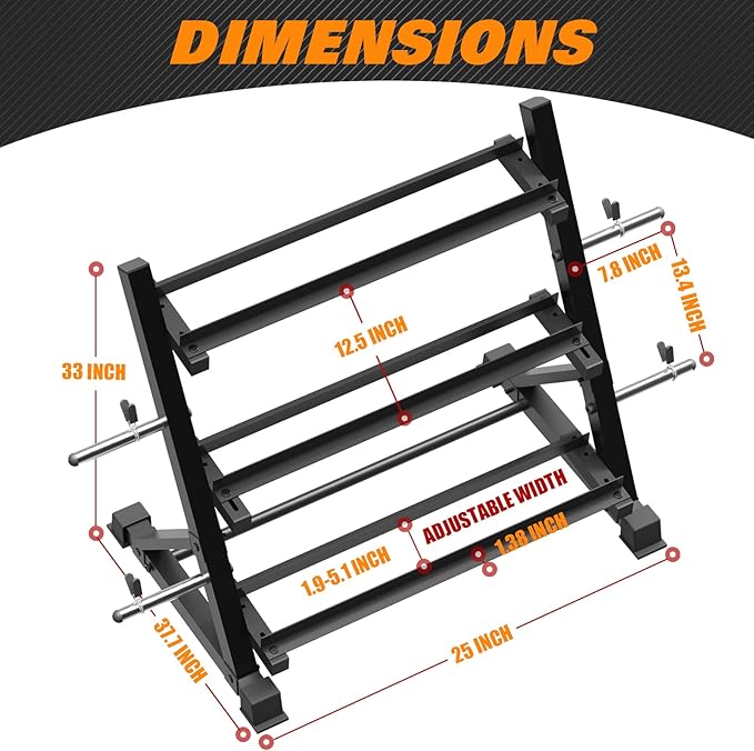 Balelinko Dumbbell Rack Stand，Dumbbell Weight Rack