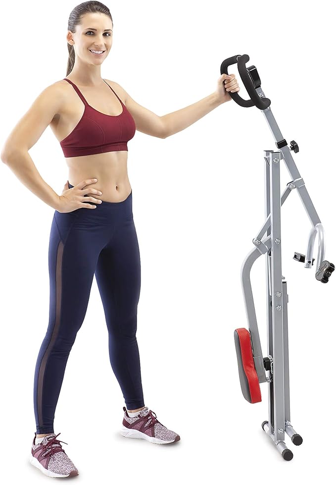 Marcy Squat Rider Machine for Glutes and Quads XJ-6334, Silver