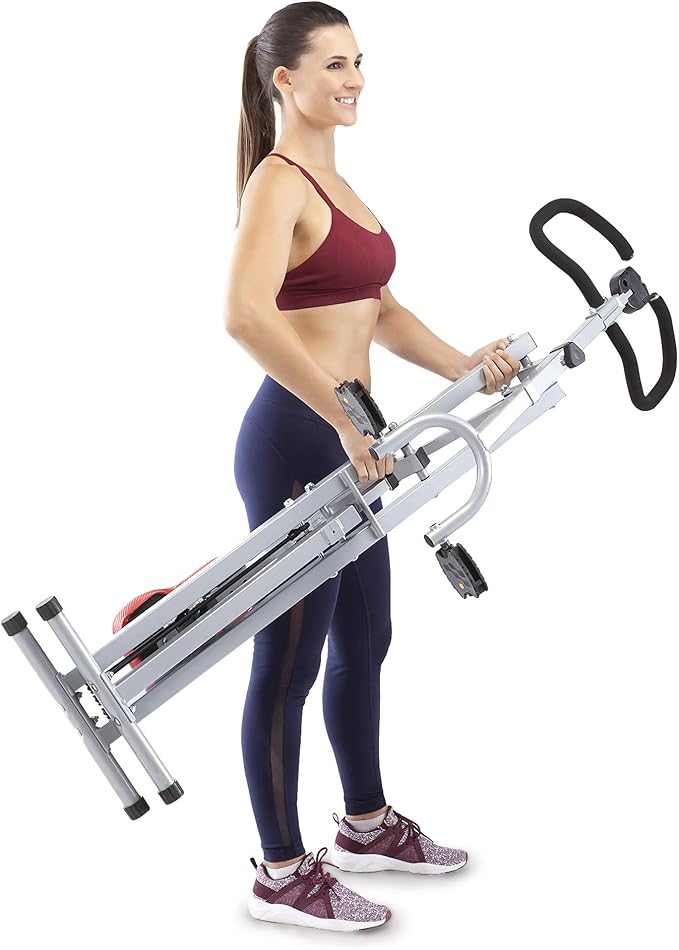 Marcy Squat Rider Machine for Glutes and Quads XJ-6334, Silver