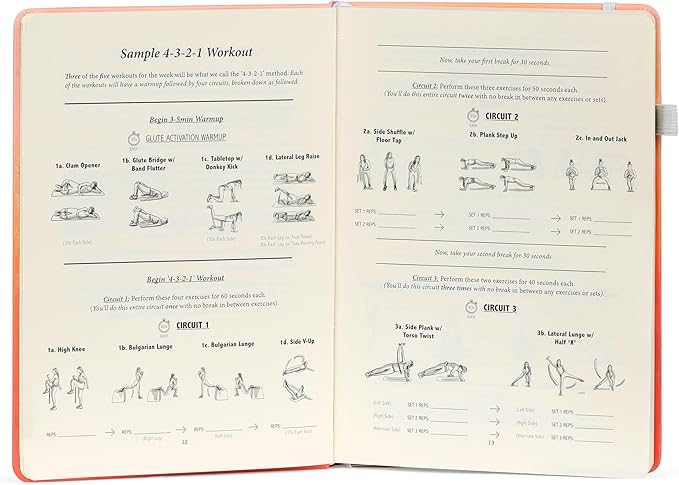 Badass Body Goals: Booty Shaping & Resistance Training Fitness Journal. 10-Week Circuit Training & Personal Resistance Training Program and Fitness Planner by Jennifer Cohen & Habit Nest.