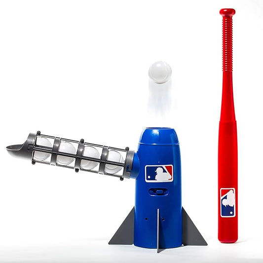 Franklin Sports MLB Kids Pitching Machine - POP 5 Plastic