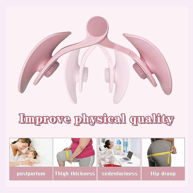 Thigh Toner Training, Thigh Master Thigh Exercise Equipment, Inner Thigh Exercise Equipment, Kegel Sports Equipment, Pelvic Floor Coach, Men and Women