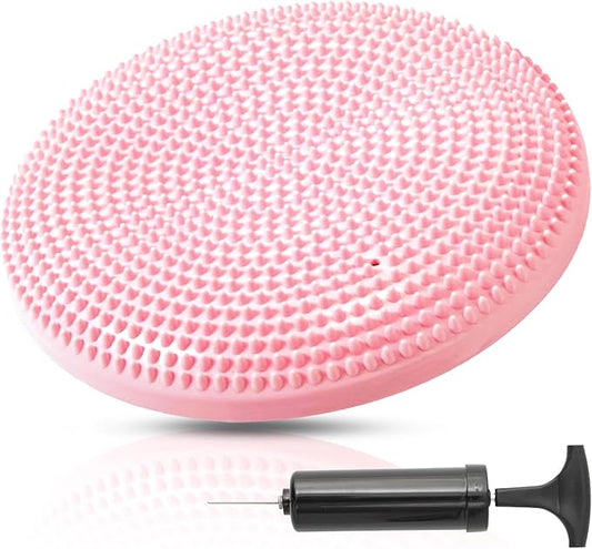 Primasole Balance disc 1 PC Comes with an air Pump Exercise Disk for Stability Workout