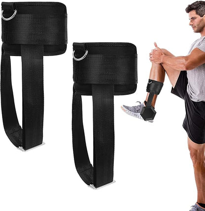 Ankle Weights for Men and Women 2PCS,Adjustable Foot Weight Dumbbell Ankle Straps ,Home Gym Tibialis Trainer Reverse Hyperextension Hamstrings Curl , donkey kicks, etc.