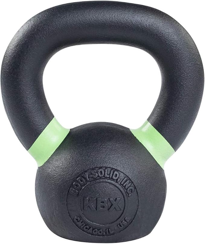 Body-Solid Single-Cast Gravity Casting Kettlebell (KBX4) with Kettles Grip Handle, Perfect Kettlebells for Weight Training and Core Workout, Kettle Bells for Men & Women, 4kg, 9lb