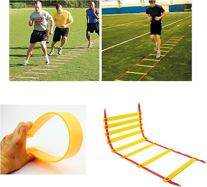 INNOLIFE Agility Ladder Agility Training Ladder 12 Rung 20ft with