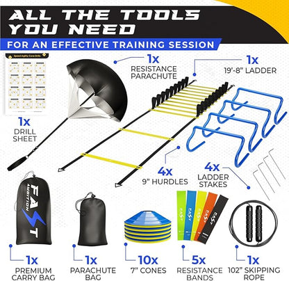 Speed & Agility Training Set - Agility Ladder