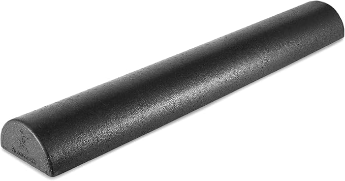 ProsourceFit High Density Foam Rollers 36 - inches long. Firm Full Body Athletic Massager for Back Stretching, Yoga, Pilates, Post Workout Trigger Point Release, Black