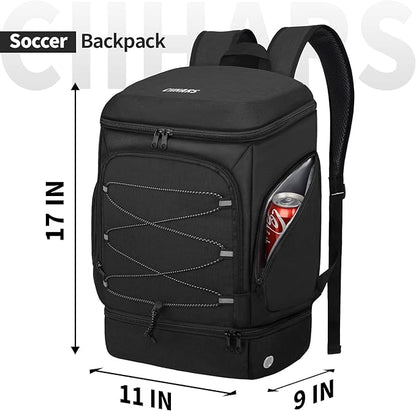 Soccer Backpack,Soccer Bag with Ball Holder, Includes Separate Cleat Shoe and Ball Compartment Sport Equipment Bags Fit Basketball Volleyball Football