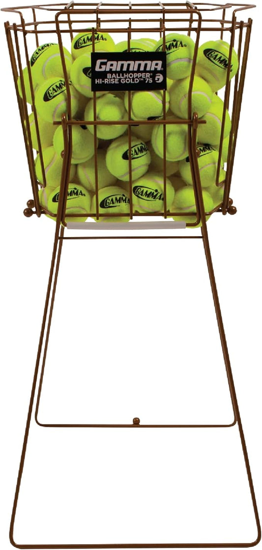 GAMMA Tennis Ball Hopper, Tennis Hopper for Easy Pick Up, Carrying, and Storage, Durable, Convenient, Heavy-Duty Construction in Multiple Sizes and Colors