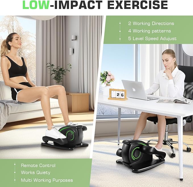 ANCHEER Under Desk Elliptical Machine