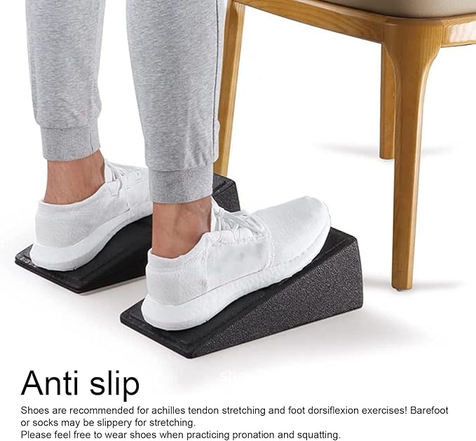 Slant Board Calf Stretcher,Calf Stretcher,Slant Board for Calf Stretching,Slant Calf Stretching Incline Foot Inversion Fitness Slant Incline Board, Calf Stretching Board for Gym